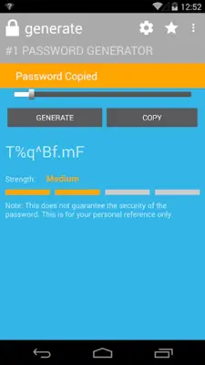 #1 Password Generator android App screenshot 3