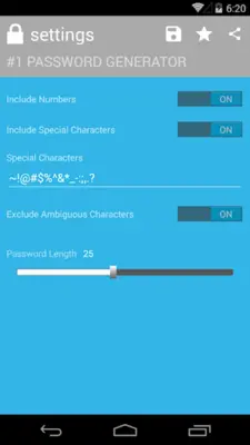 #1 Password Generator android App screenshot 4